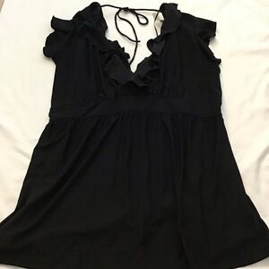 (Like New) H&M Black Maternity Top